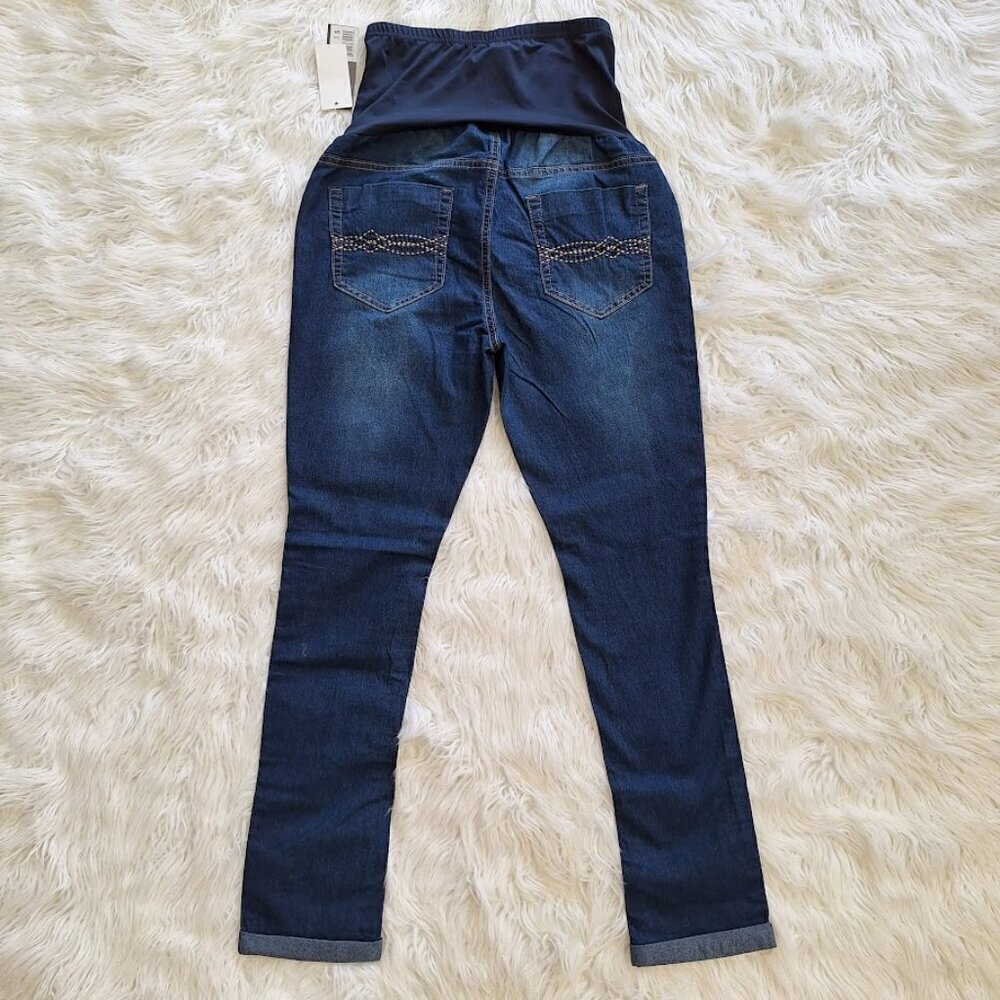 NEW Times Two Maternity Medium Wash Jegging Size Small - (4-6) - Picture 3 of 15
